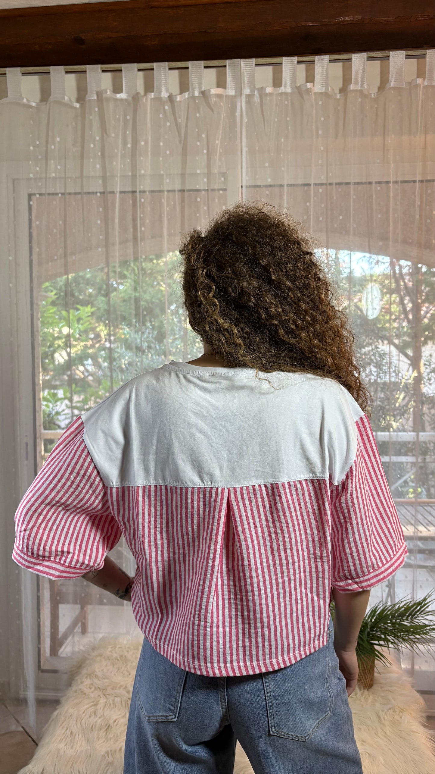 T-shirt Popoline