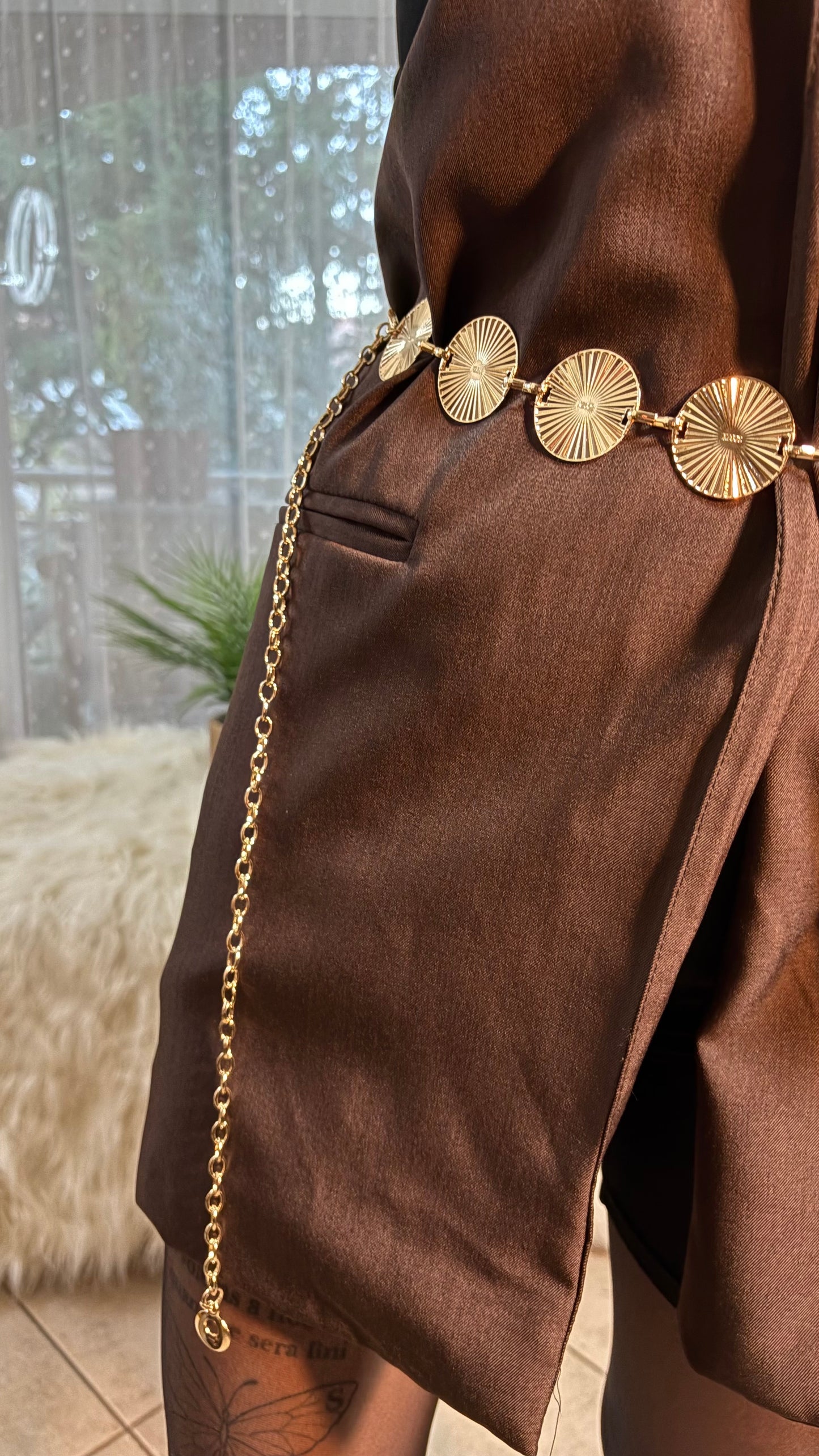 Ceinture coquillages