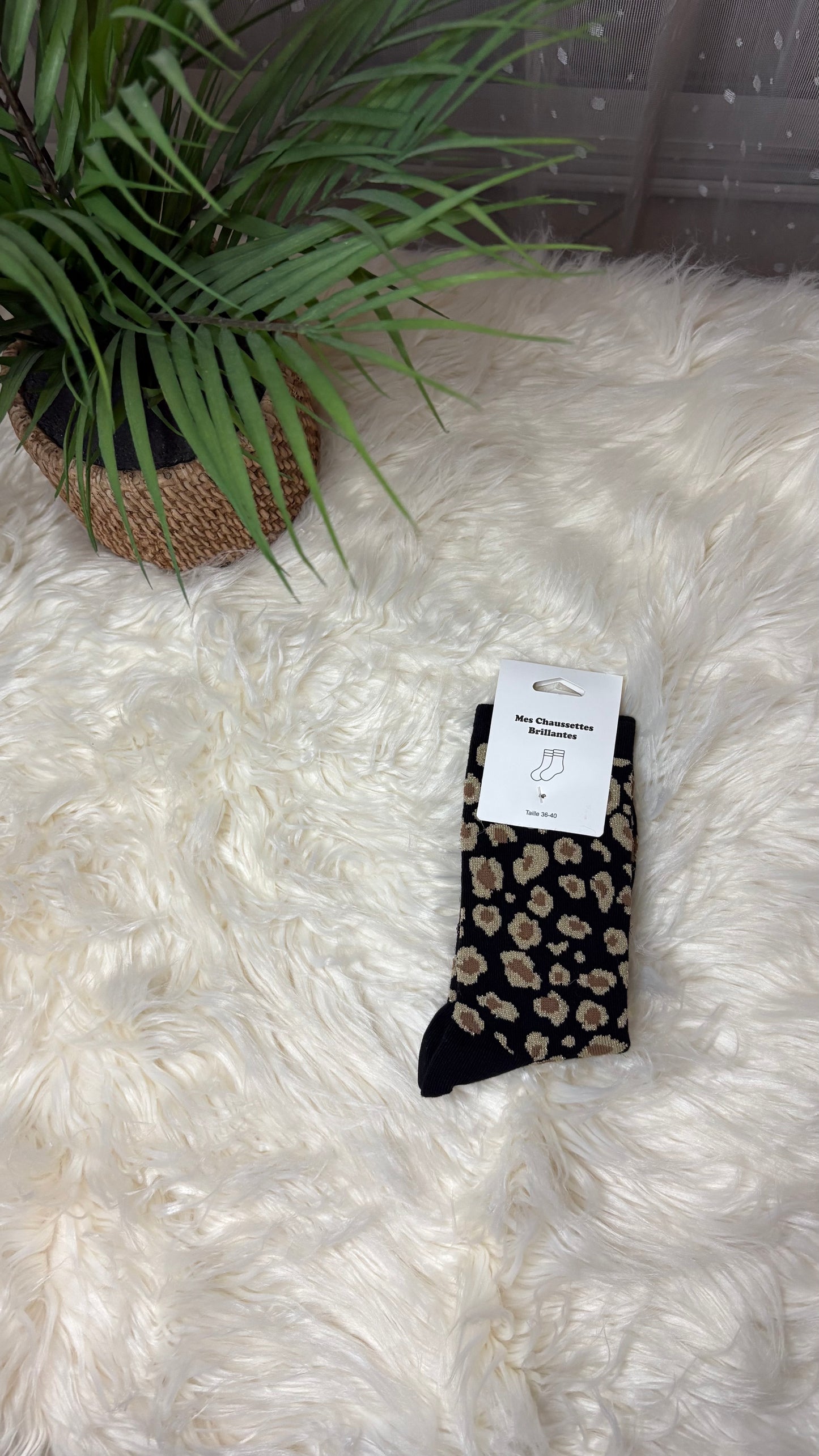 Chaussettes Leopard